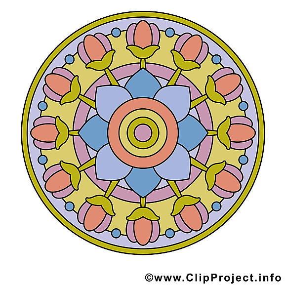 Bouddhisme mandala image gratuite illustration