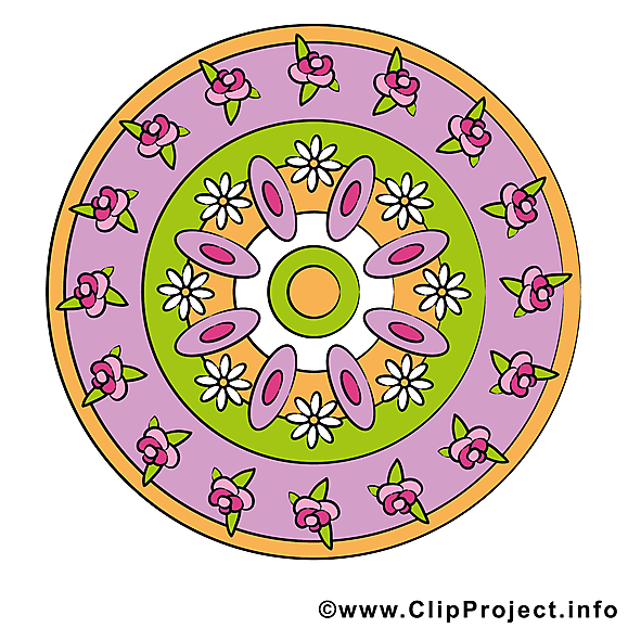 Clipart gratuit mandala images