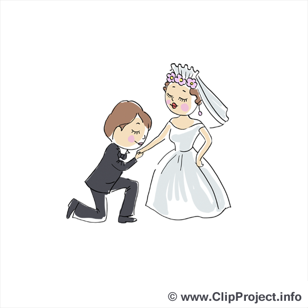 Bisou clip art – Mariage gratuite