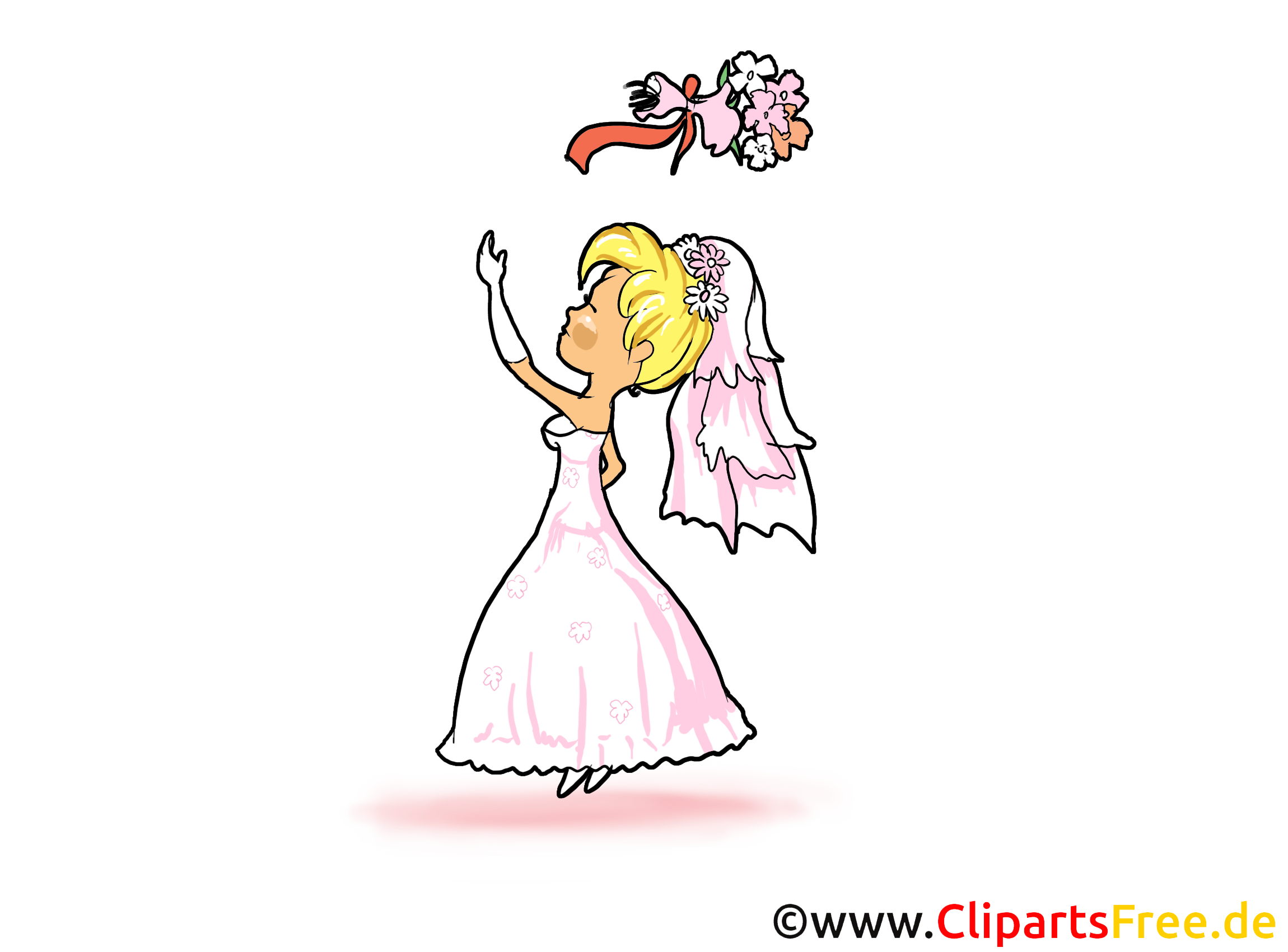 Bouquet clip art – Mariage gratuite