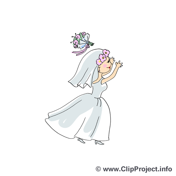 Bouquet image gratuite - Mariage illustration