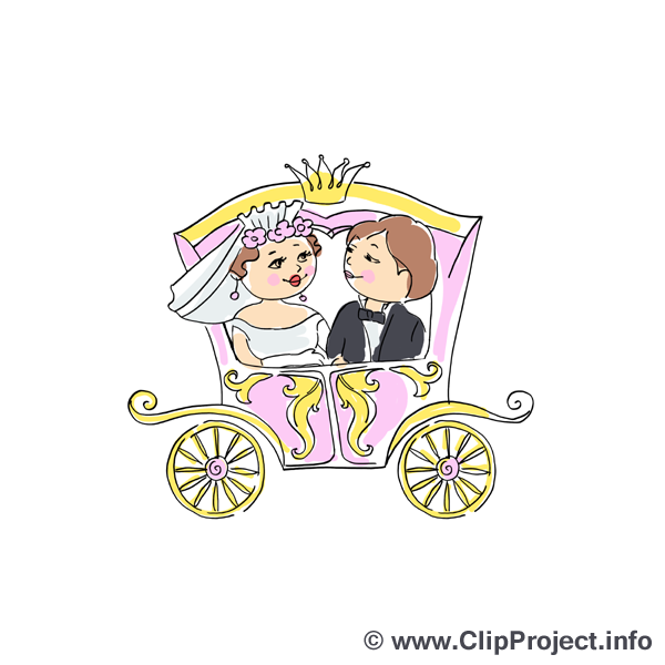 Carrosse clip art gratuit – Mariage images