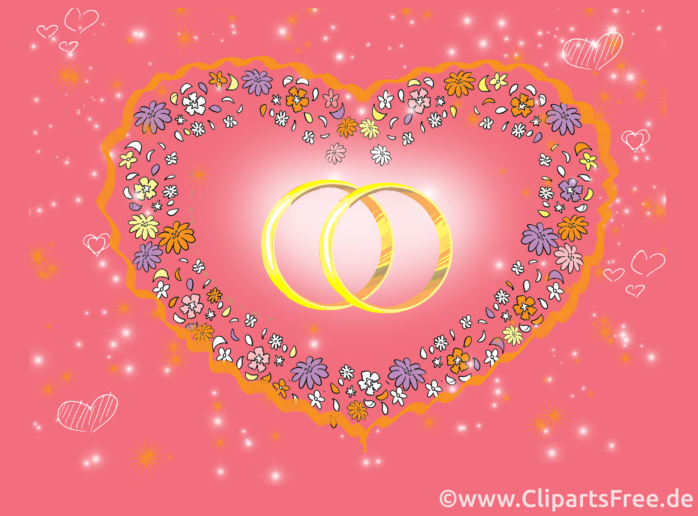 Coeur images gratuites – Mariage clipart