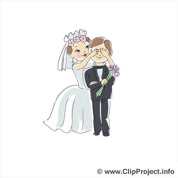 Devine qui images gratuites – Mariage clipart