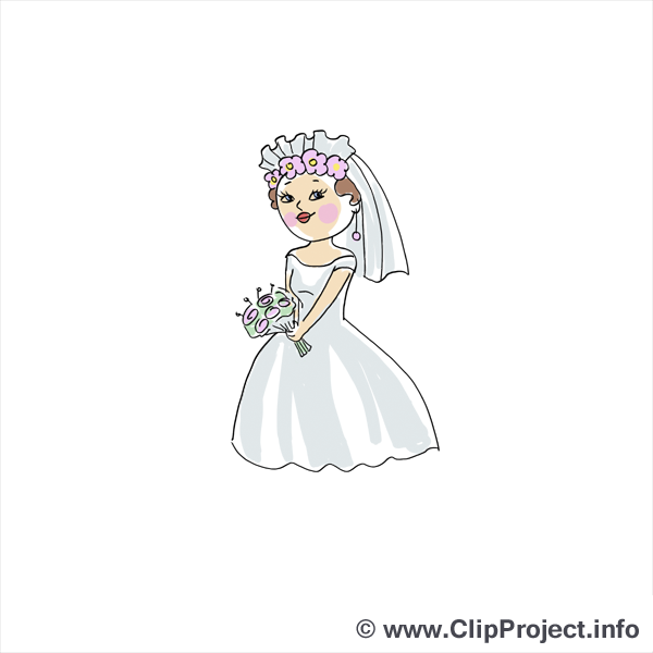 Femme cliparts gratuis - Mariage images