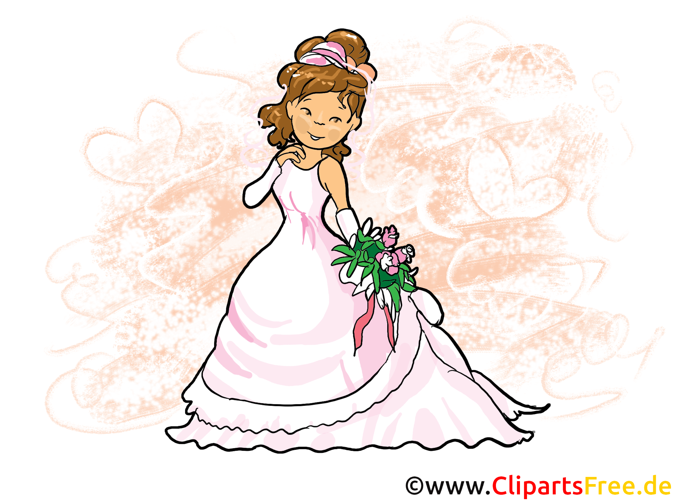 Fiancée image à télécharger - Mariage clipart