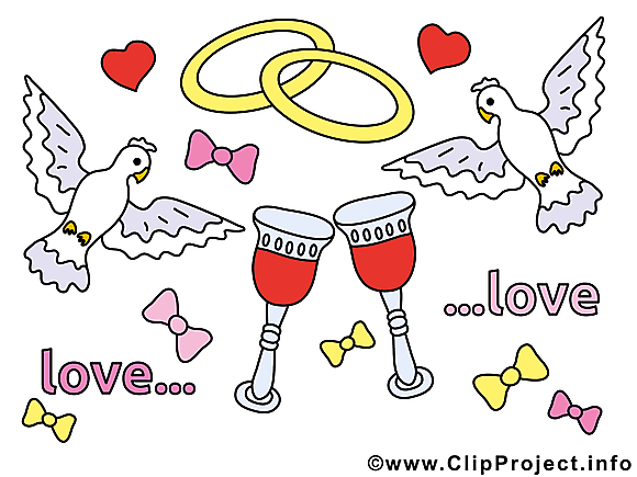 Mariage image à télécharger clipart