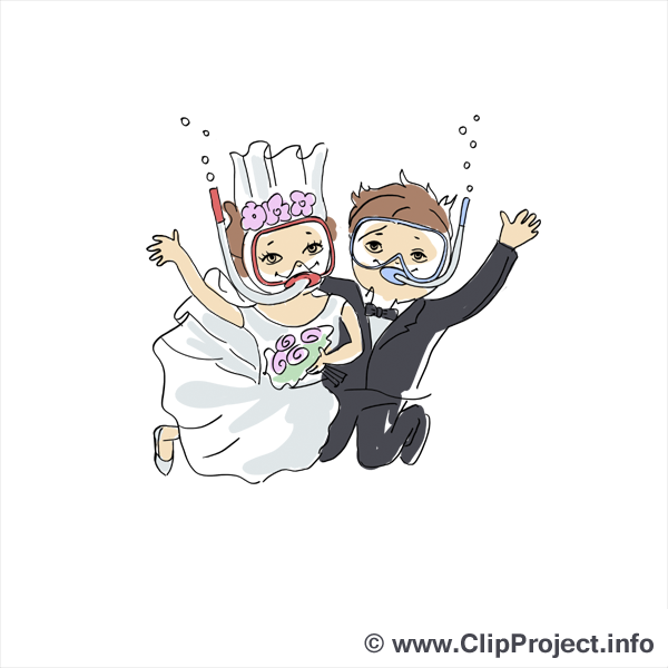 Sous-marin images - Mariage dessins gratuits