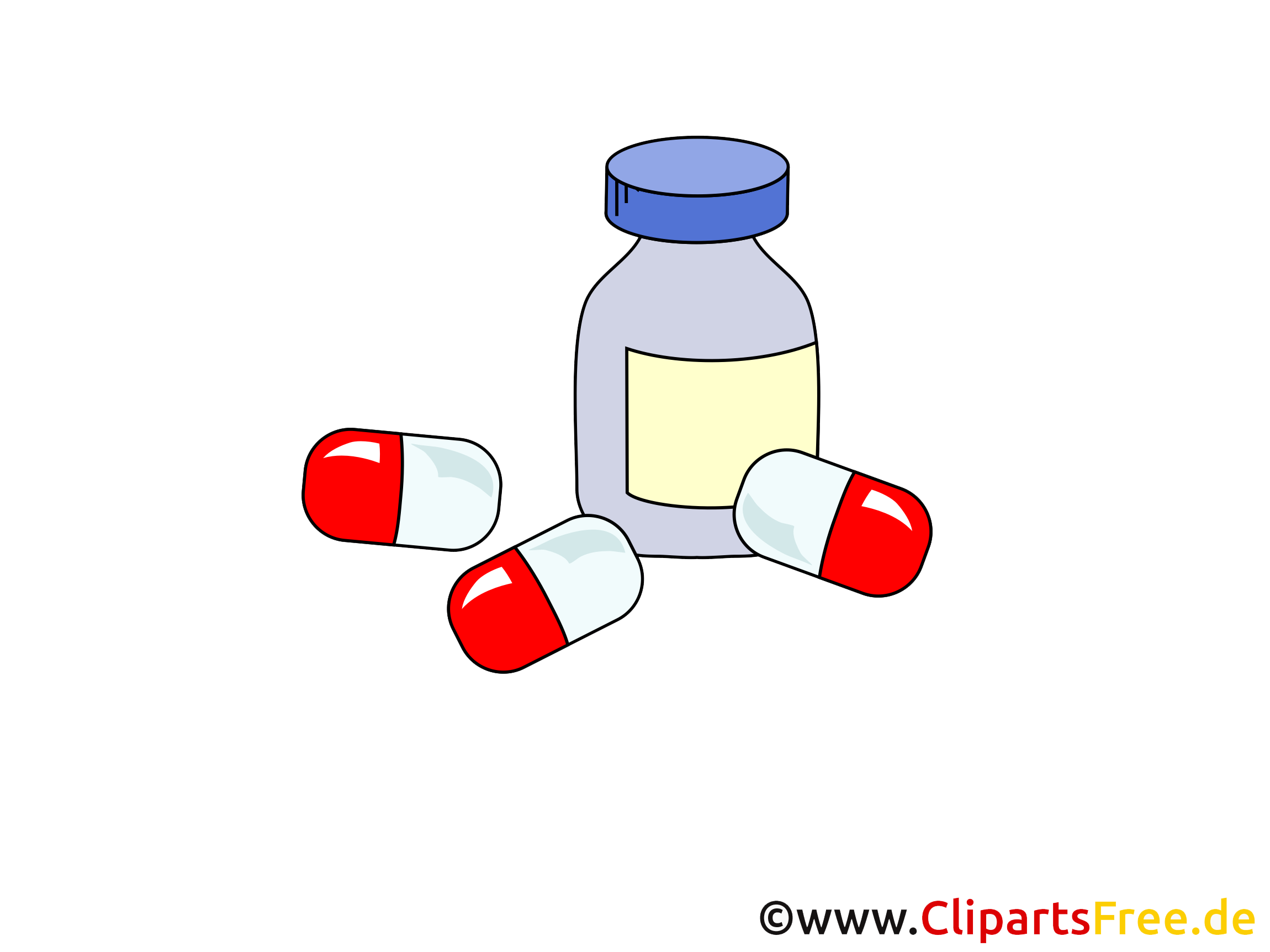 Cachets illustration - Médecine images