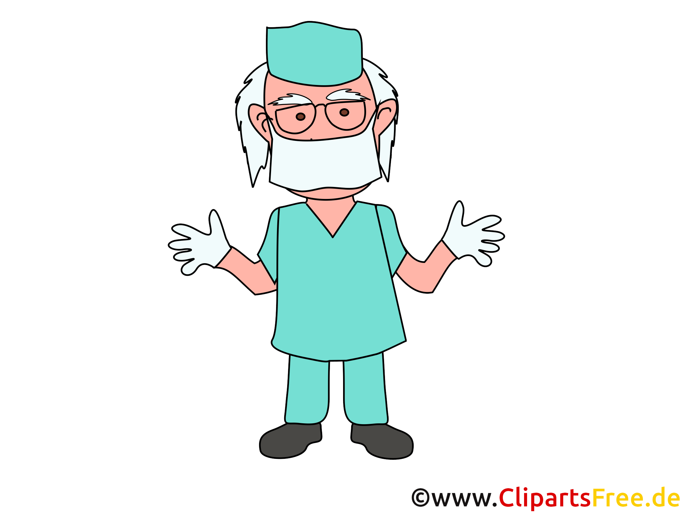 Clip art docteur gratuit - Médecine dessin