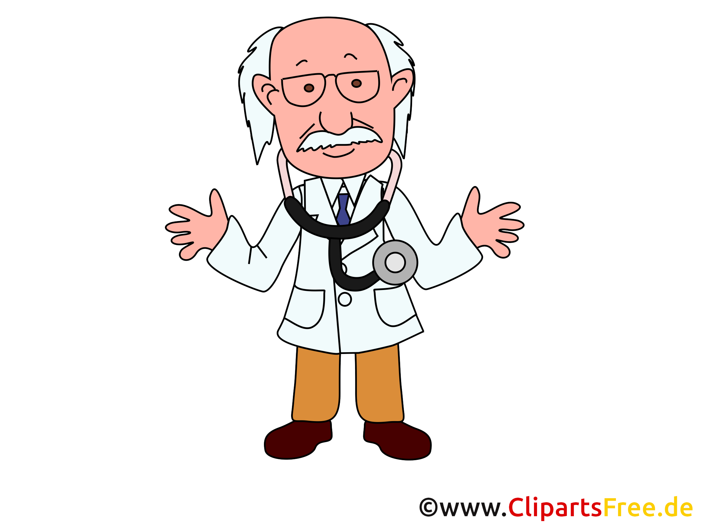 Docteur illustration - Médecine clipart
