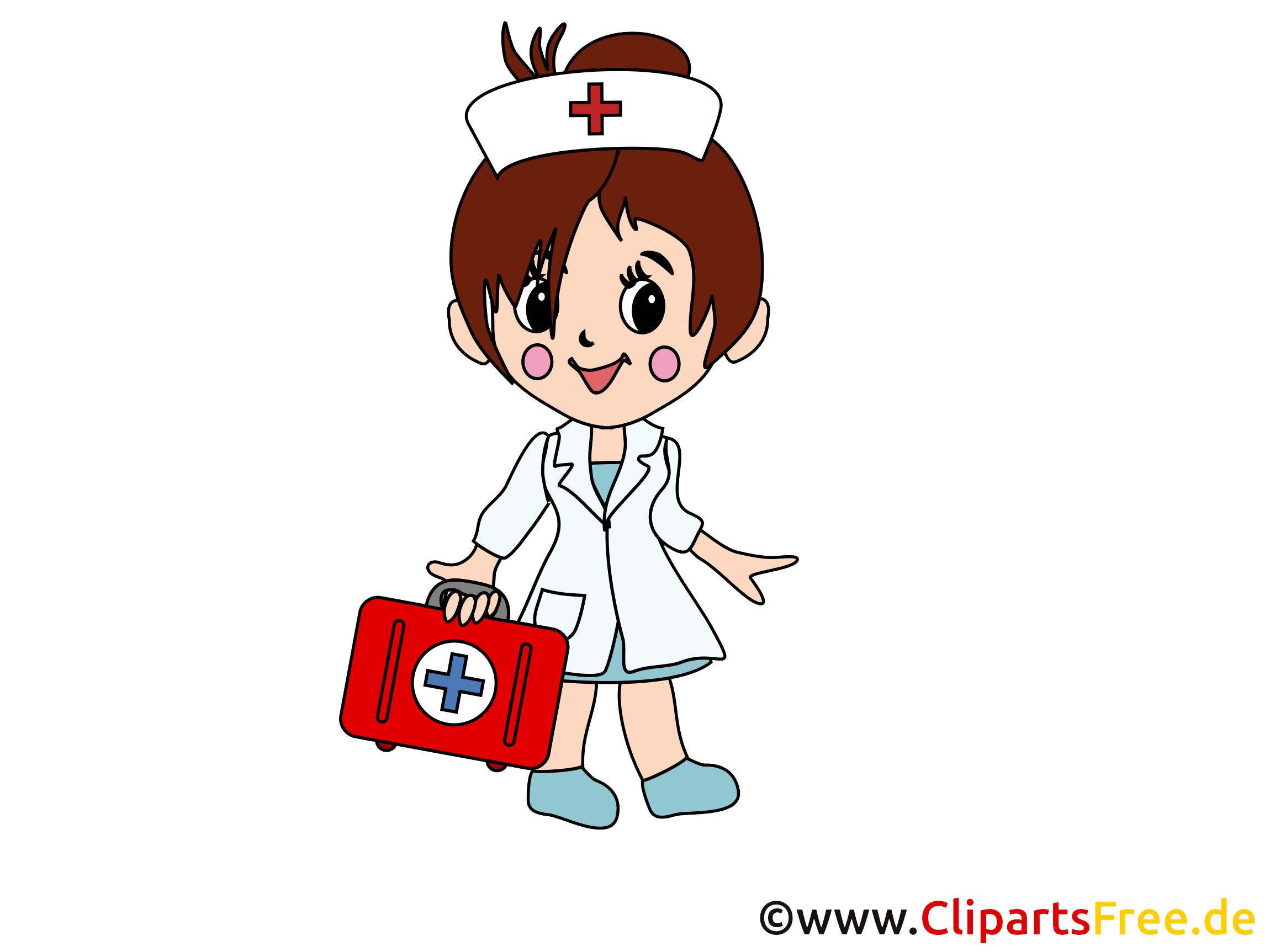 Images infirmière gratuites – Médecine clipart