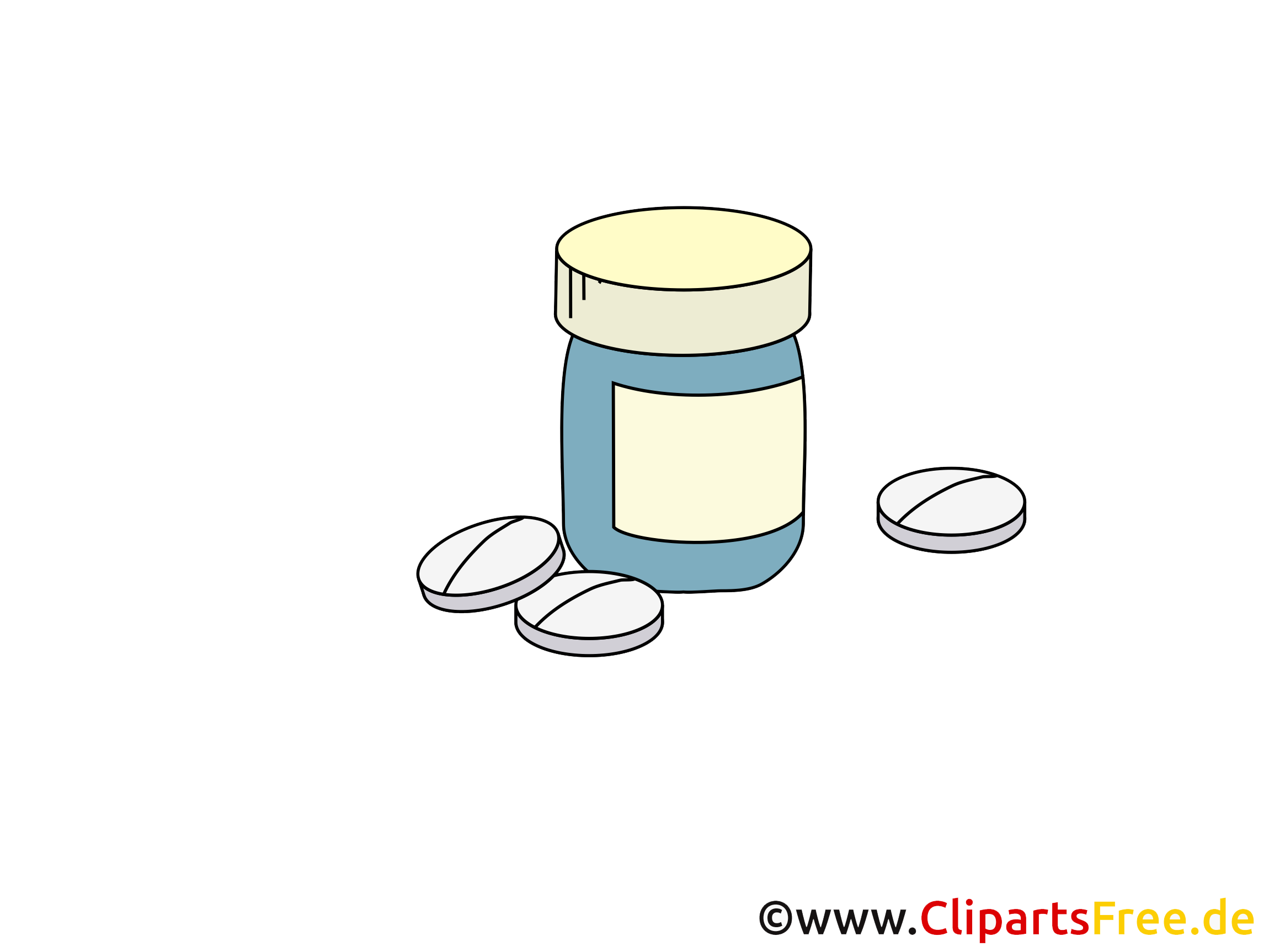 Vitamines clip art – Médecine gratuite