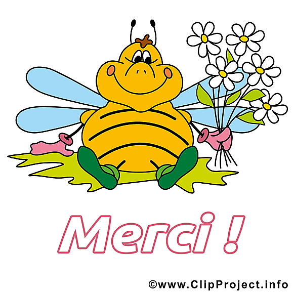 Abeille clip art gratuit – Merci images