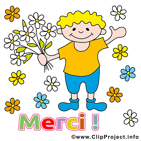 Garçon image gratuite – Merci clipart