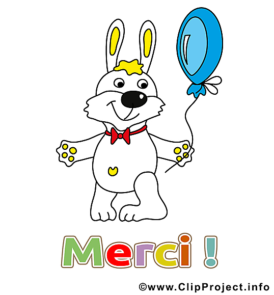 Lapin clipart - Merci dessins gratuits