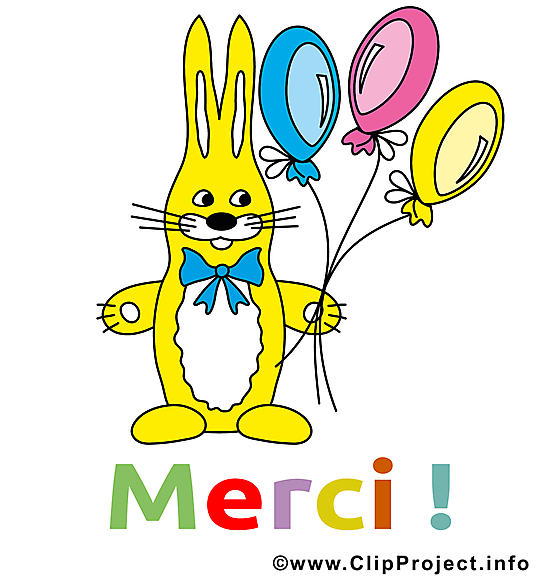 Lapin image gratuite - Merci cliparts