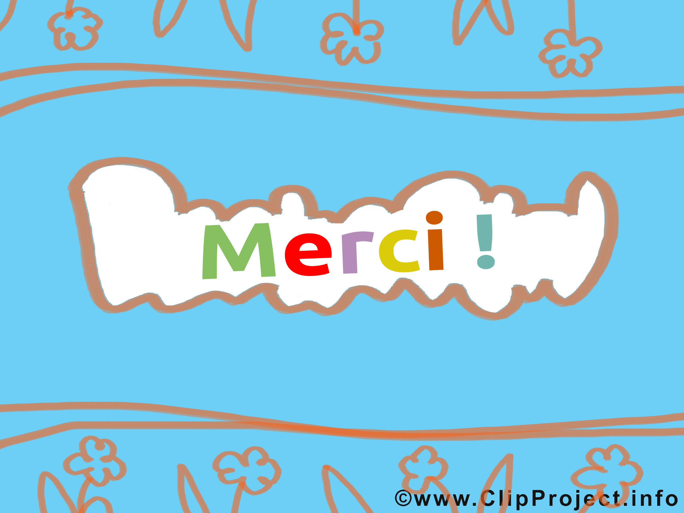 Merci beaucoup image cliparts