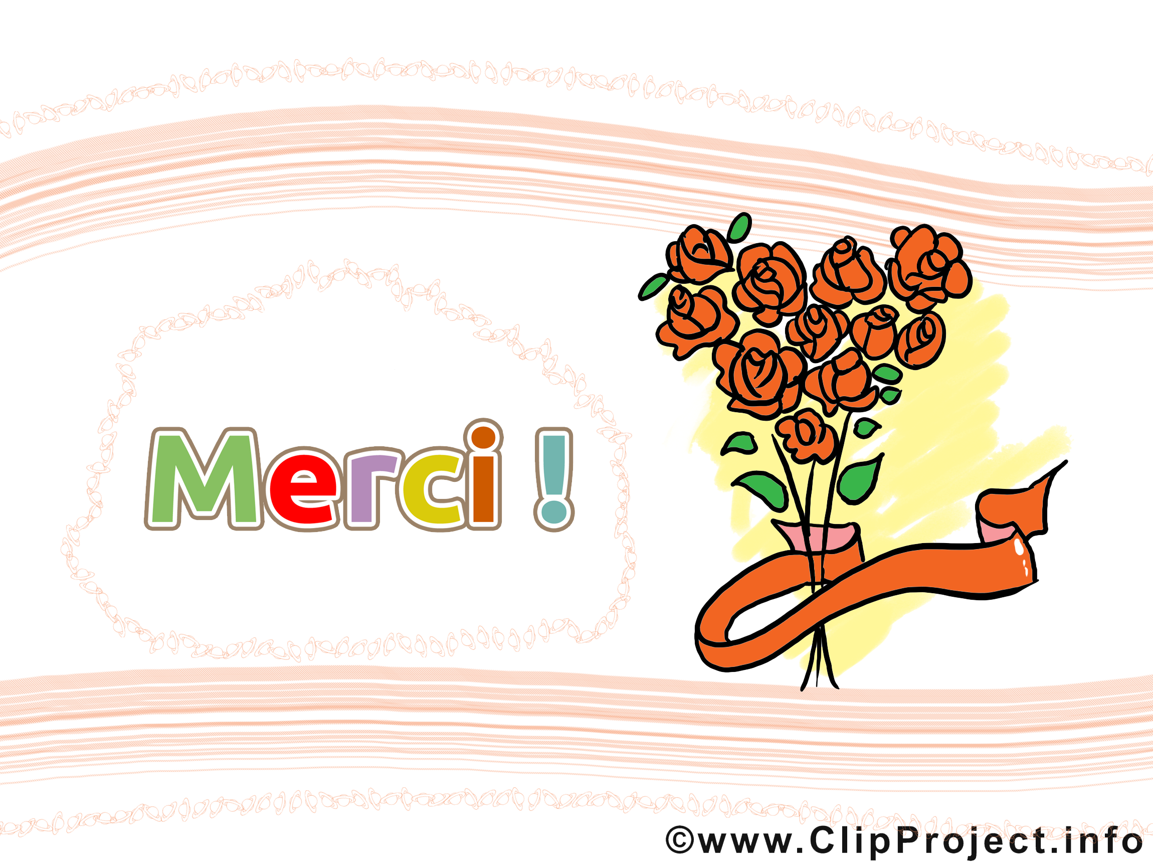 Roses illustration - Merci images