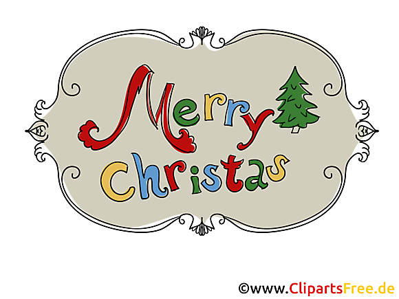 Carte virtuelle Merry Christmas gratuite