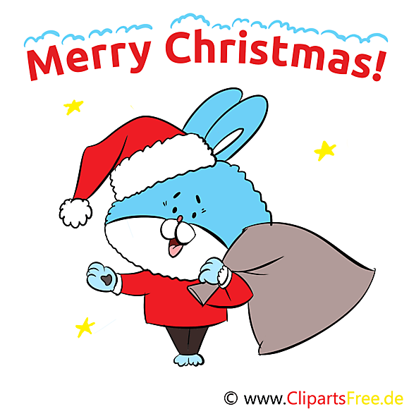 Happy Christmas Cartes de Voeux, eCards, Clip Art