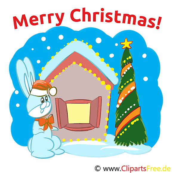 Merry Christmas Cartes, Cliparts, Images