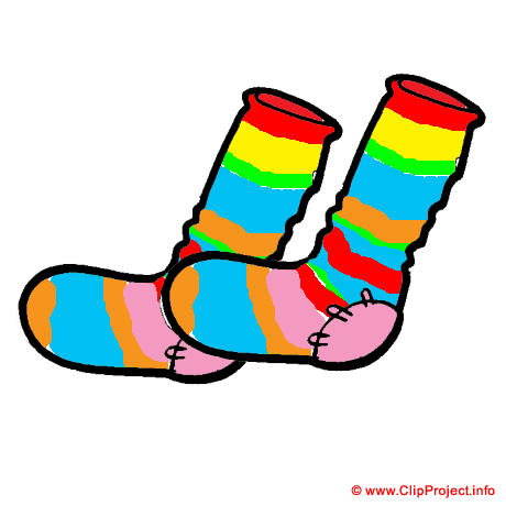 Chaussettes clip art gratuit