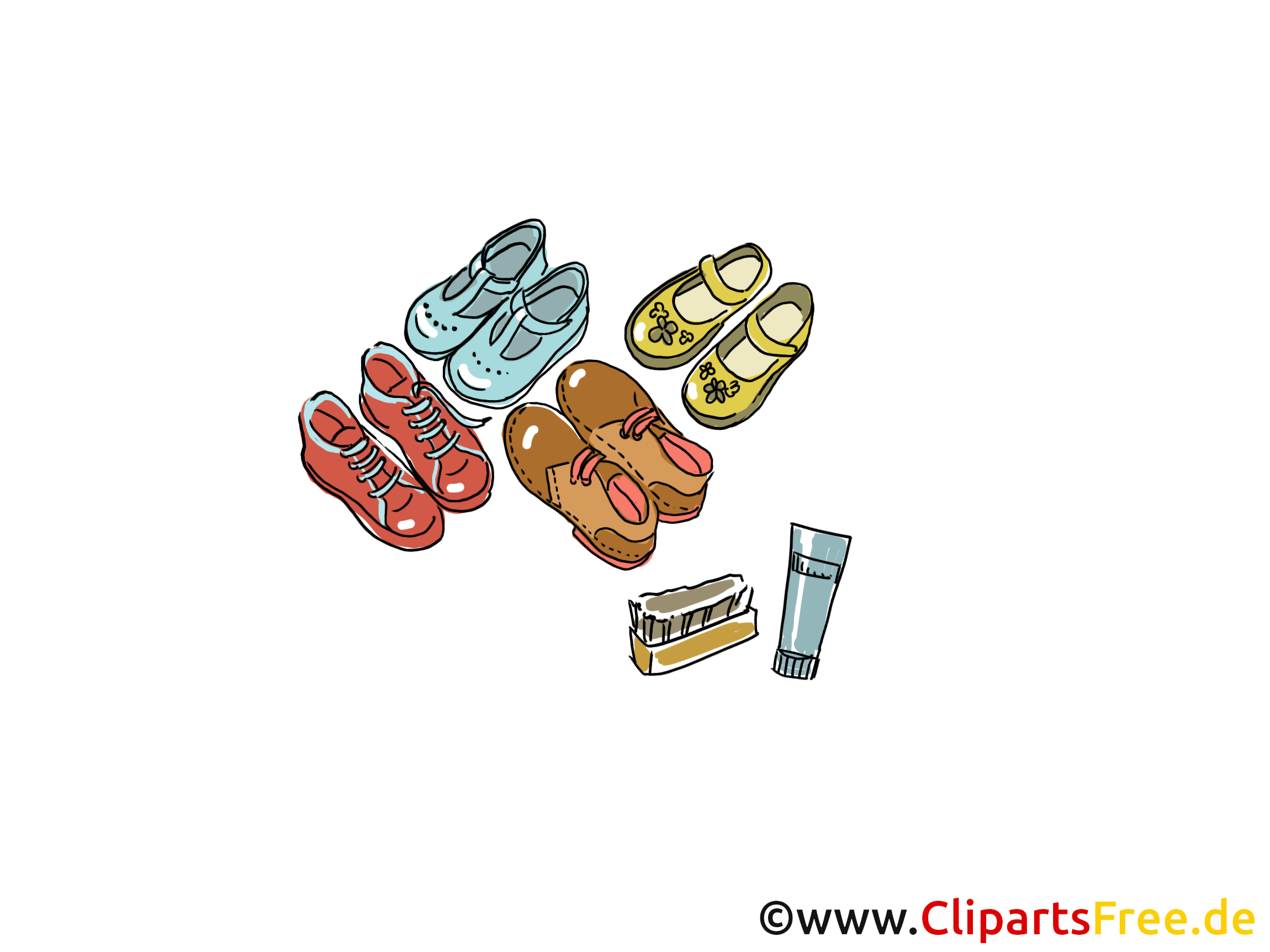 Chaussures clip art gratuit dessin