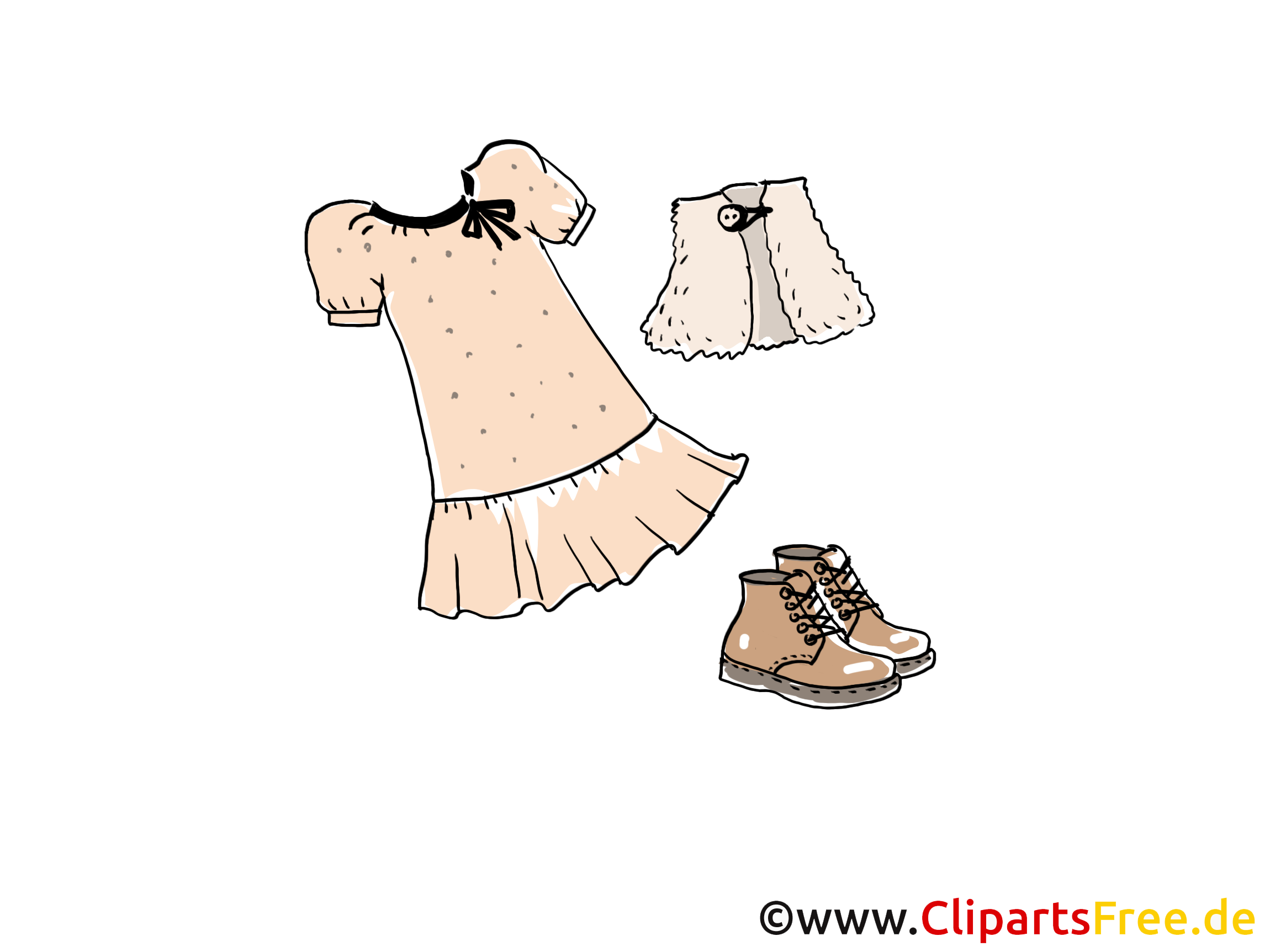 Femme vêtements image à télécharger clipart