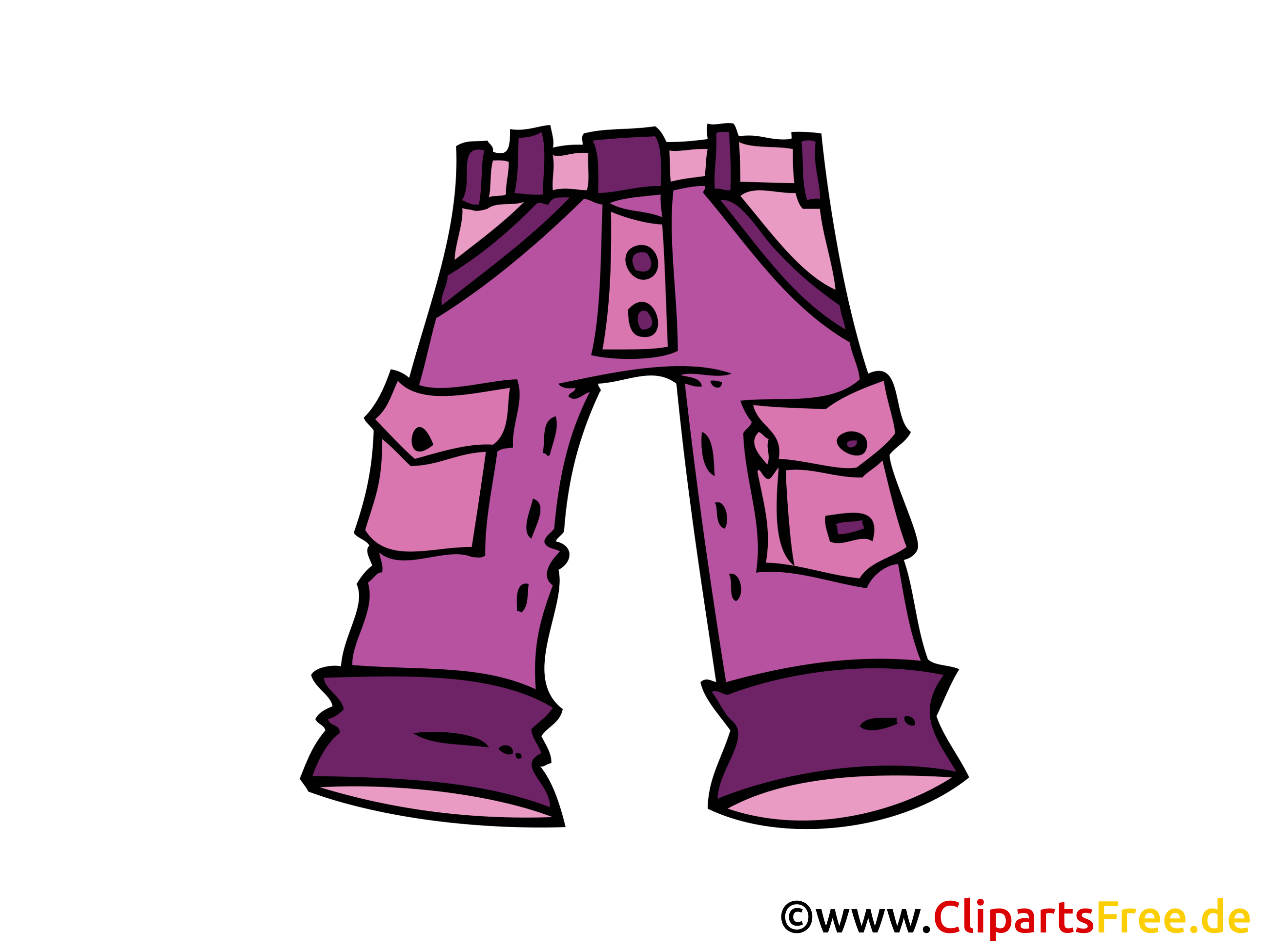 Jeans clip art image gratuite