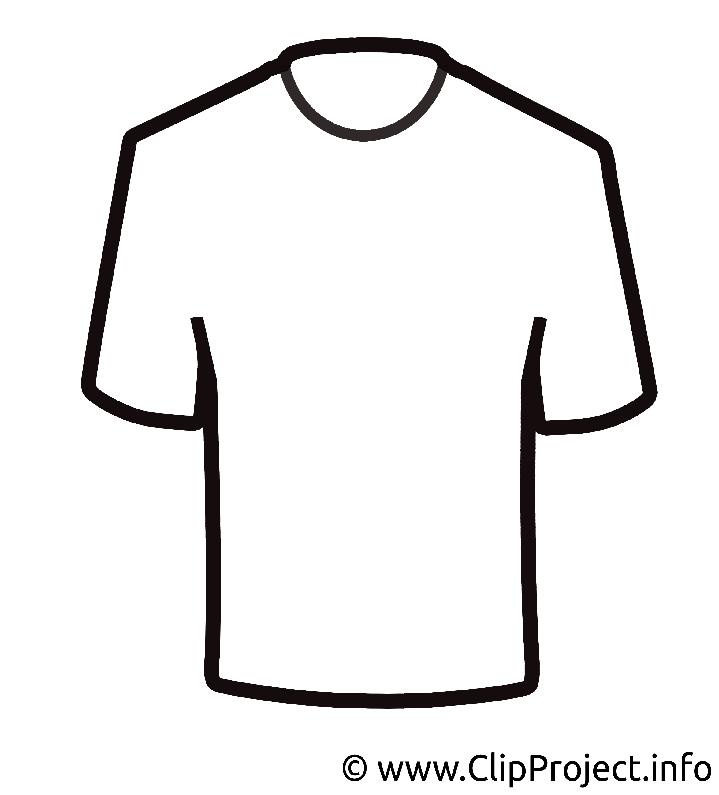 T-shirt vêtements clip art gratuit dessin