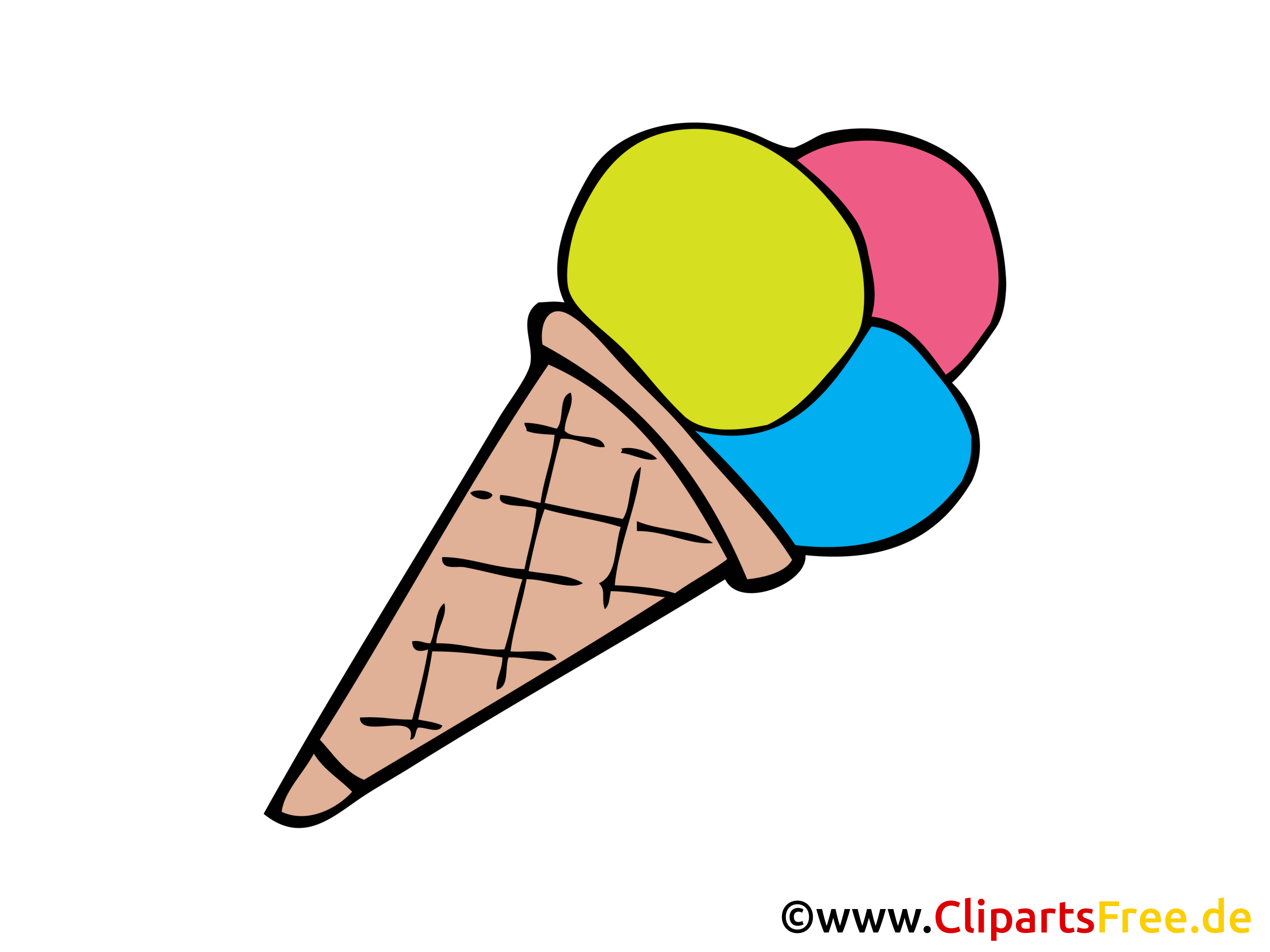 Glace clipart - Nourriture dessins gratuits