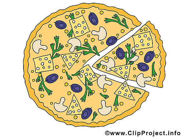 Pizza clip art – Nourriture gratuite