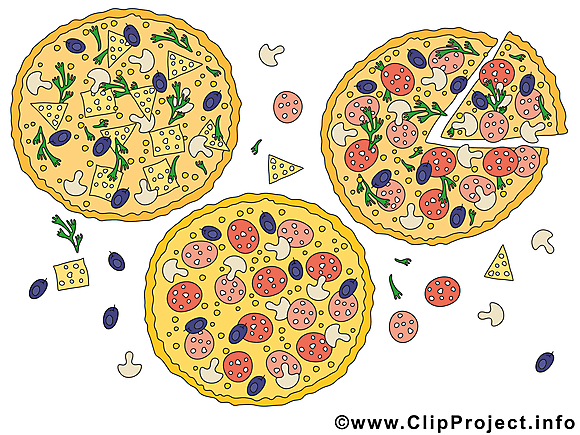 Pizza image gratuite – Nourriture clipart