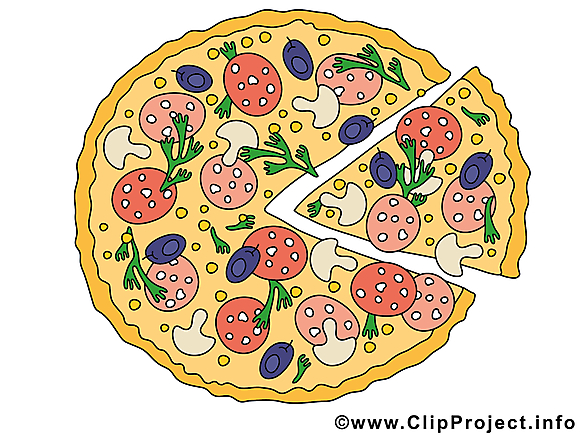 Pizza images gratuites – Nourriture clipart