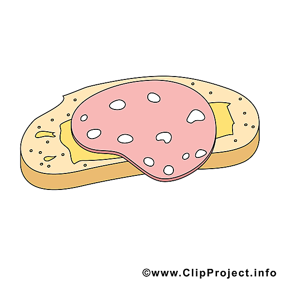 Tartine clipart gratuit - Nourriture images