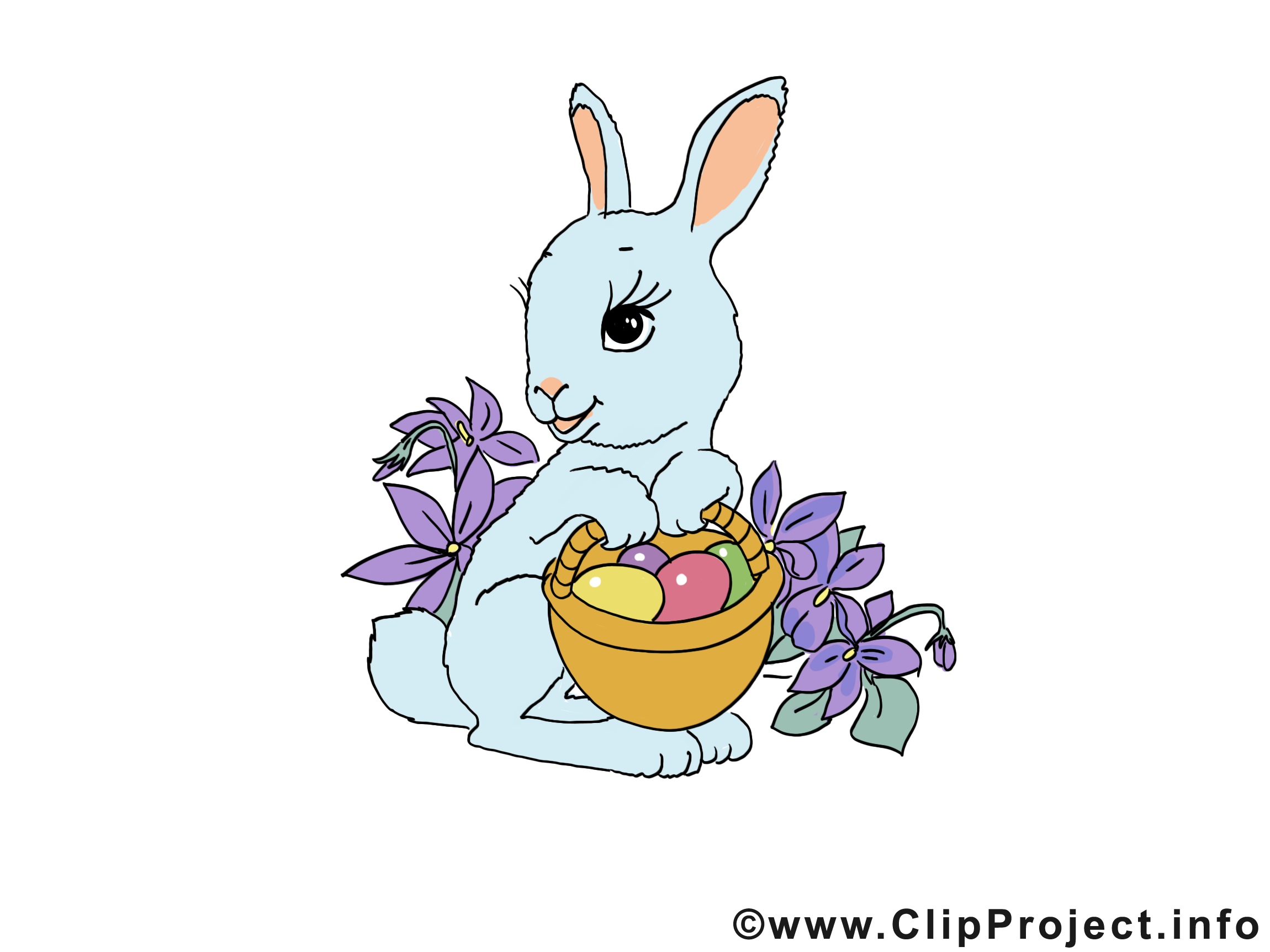 Lapin image - Pâques images cliparts