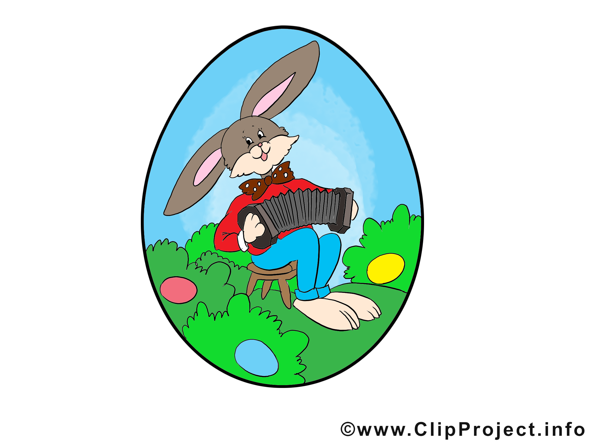 Lapin Pâques dessins gratuits clipart