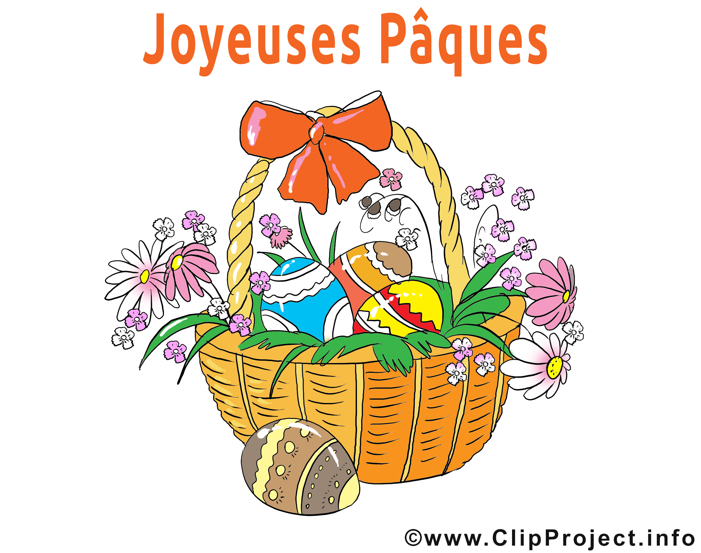 Panier clip art gratuit – Pâques images