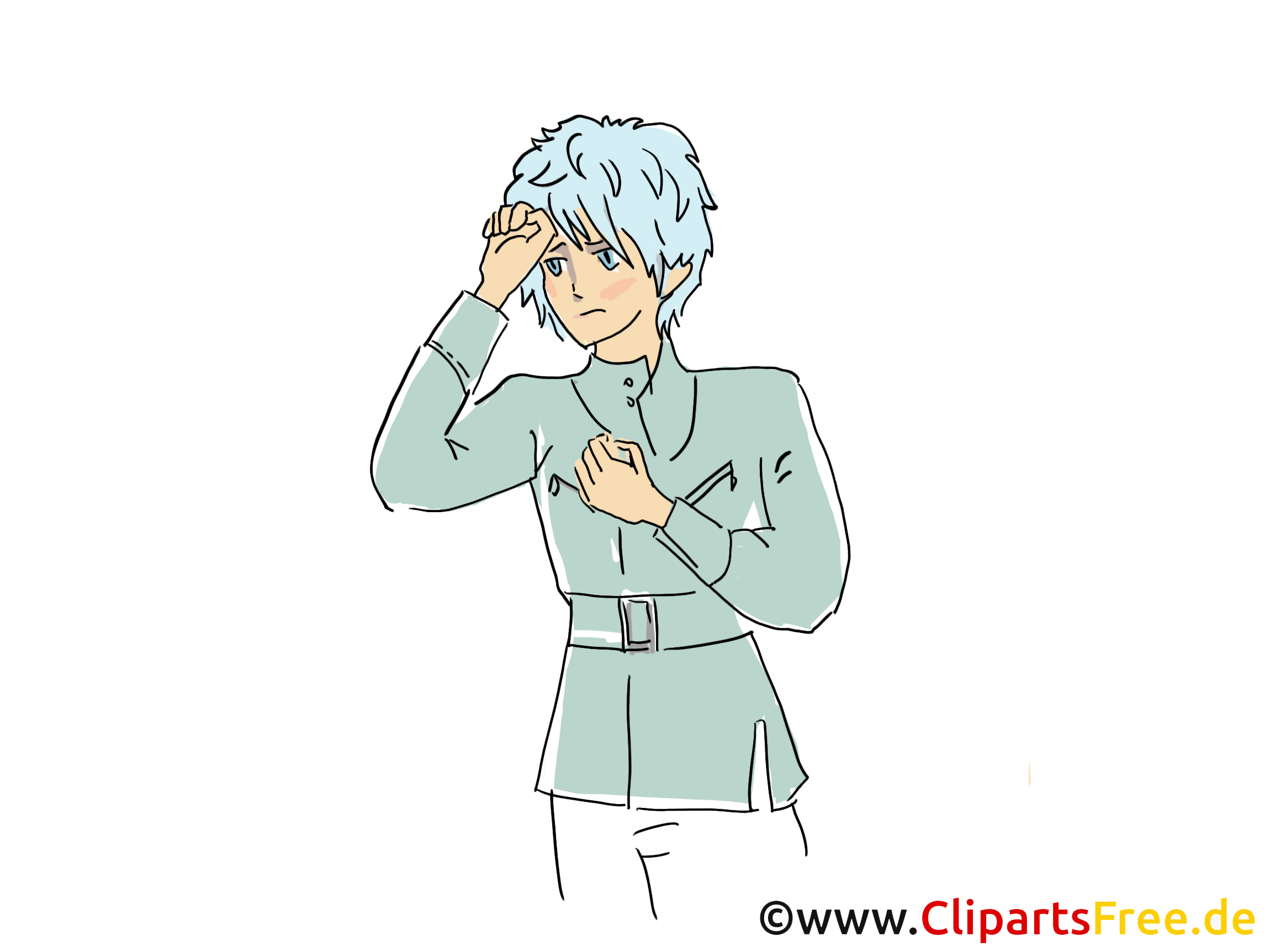 Anime dessins gratuits - Homme clipart gratuit