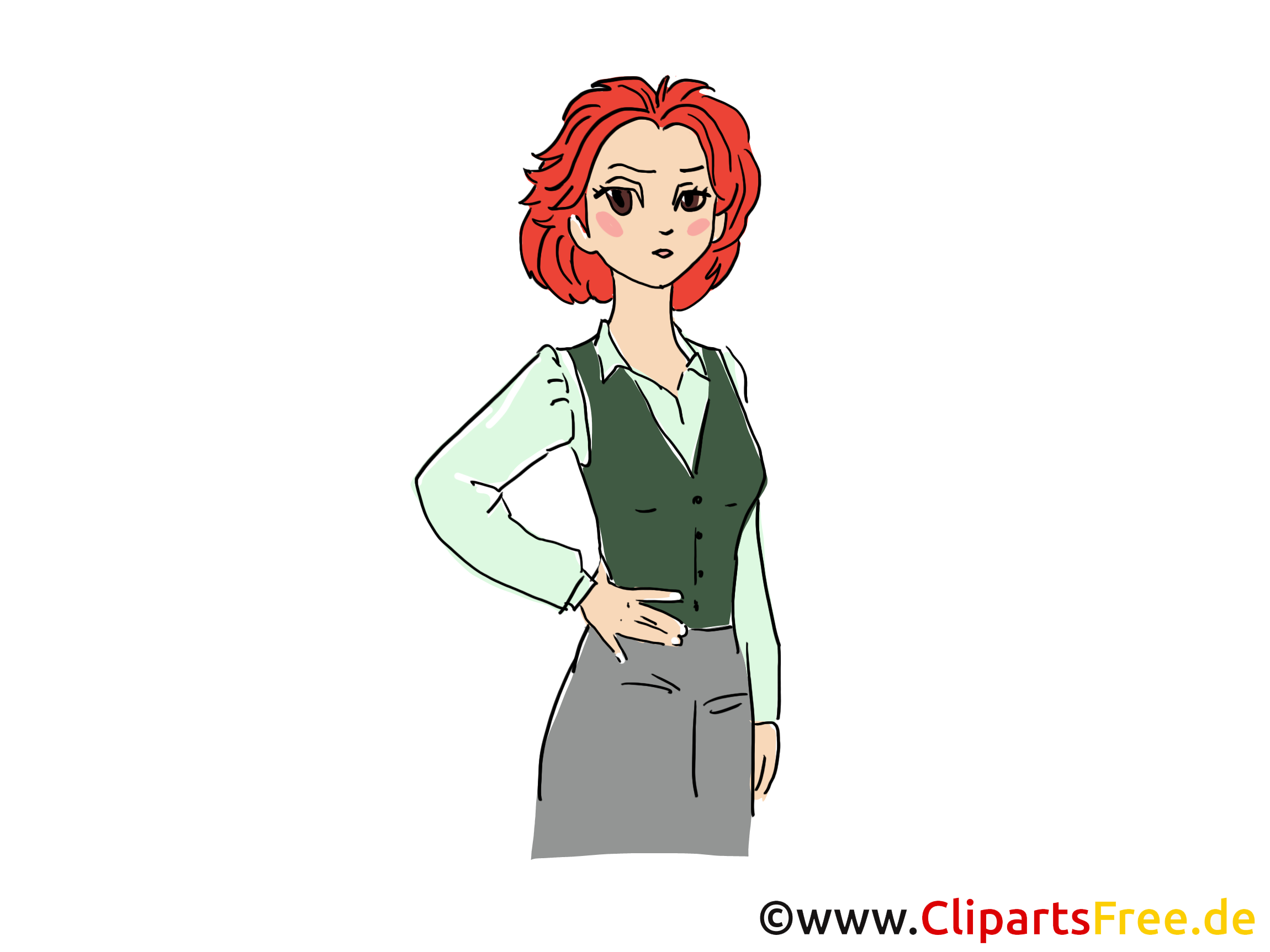 Enseignante clip arts gratuits - Femme illustrations