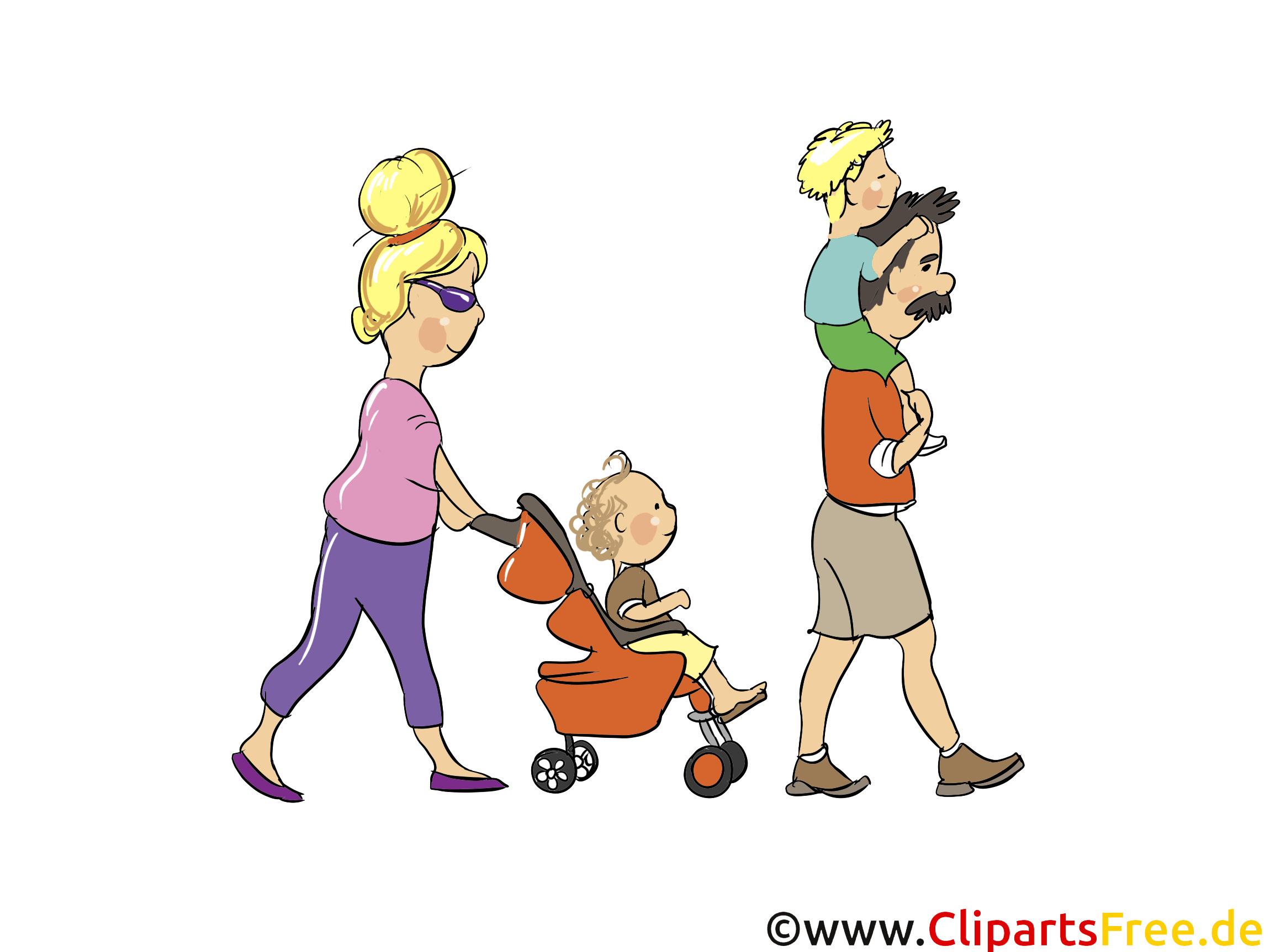 Famille clip art – Personnes image gratuite