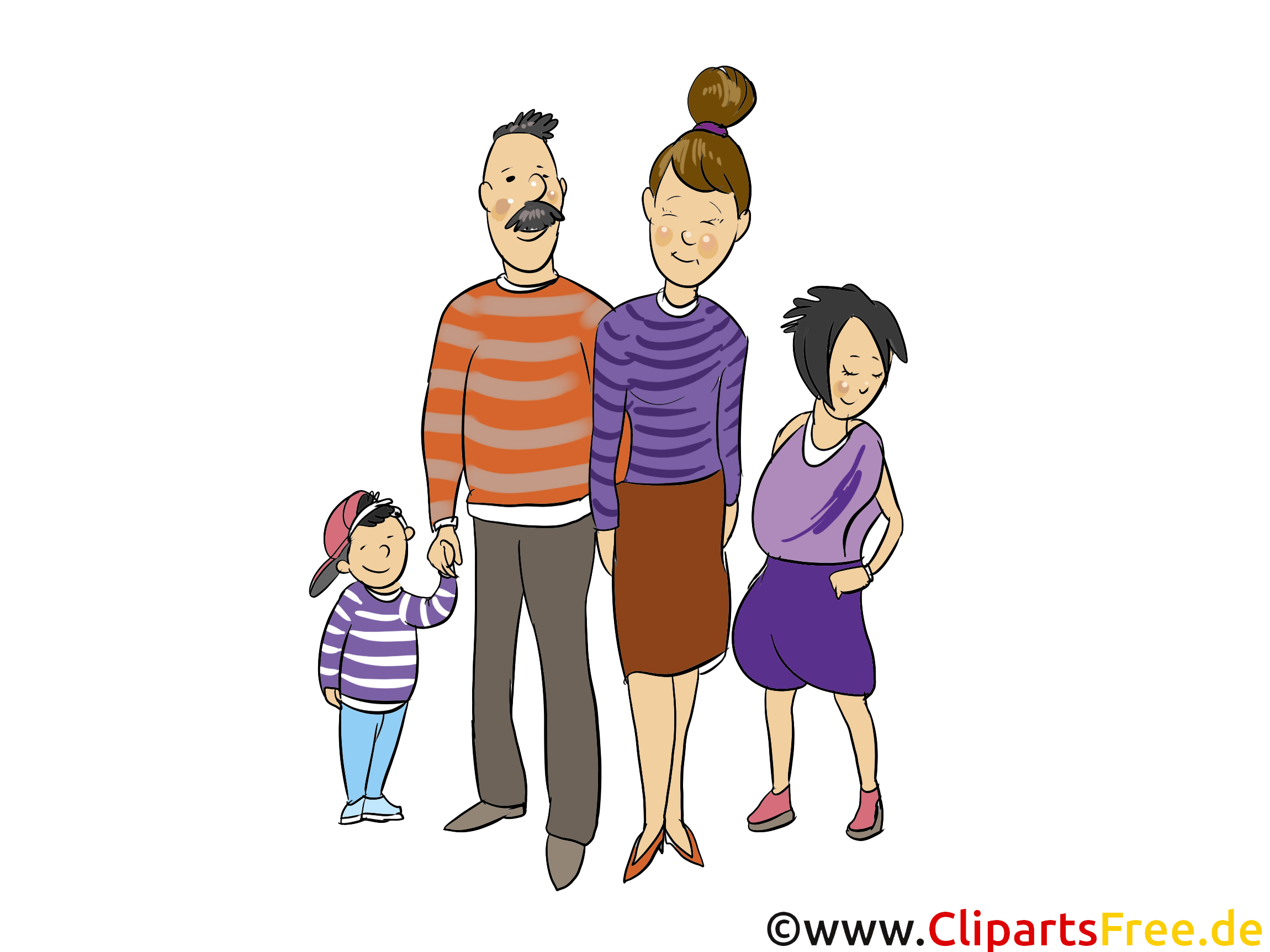 Famille clipart gratuit - Gens images