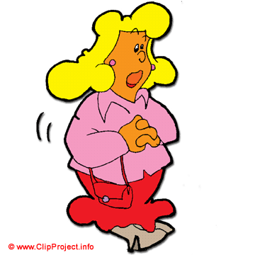 Femme horrifie clipart gratuites