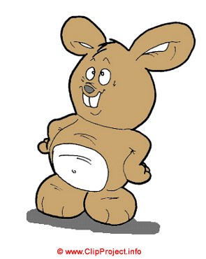 Paques lapin clipart