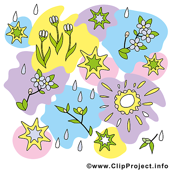 Printemps clip art gratuit – images gratuites