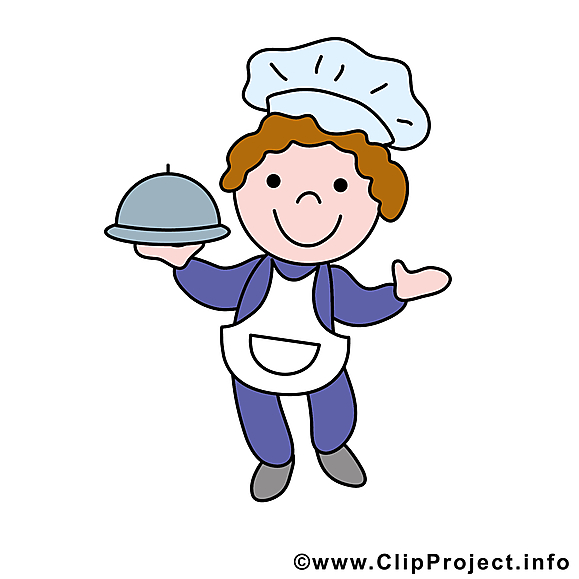 Cuisinier clip art – Profession  image gratuite