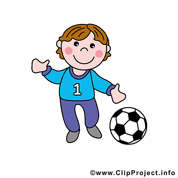 Footballeur clipart gratuit - Profession images