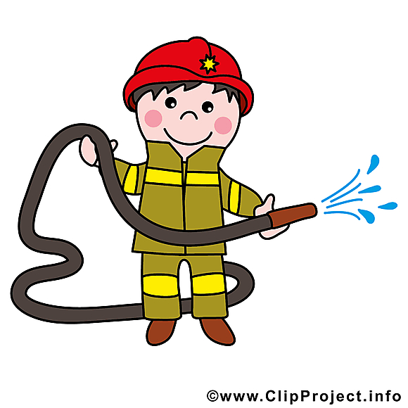 Pompier métier illustration à télécharger gratuite