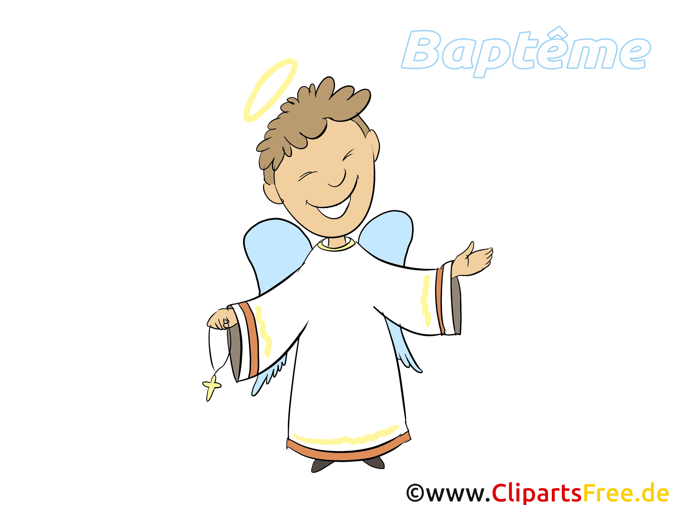 Baptême prêtre dessin gratuit à télécharger